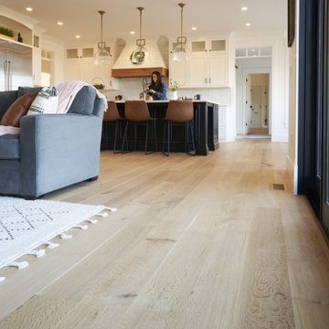 Custom Character Rift & Quartered White Oak Floors