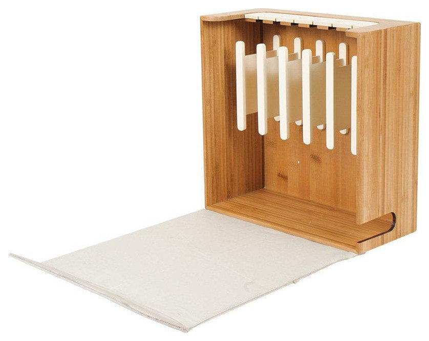 Cord Corral Cable and Cord Organizer, Zen, With New 8-A/C + 3 Usb Power Strip