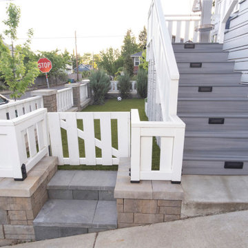 Extended Deck Over Small Privacy Patio
