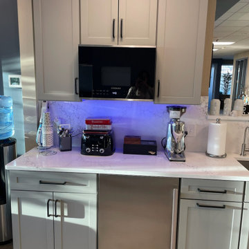 Contemporary Office Coffee Station