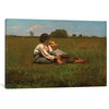 "Boys In a Pasture, 1874" by Winslow Homer, Canvas Print, 60x40"