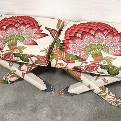 Custom X Benches - Footstools And Ottomans