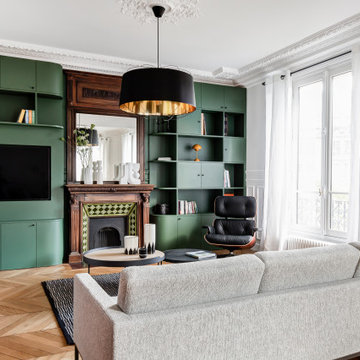 Transformation d'un appartement haussmannien de 120m²