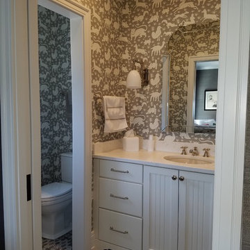 Wallpaper Install: Nairobi Animal Guest Bath