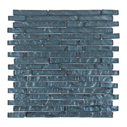 Linear Glass Mosaics - Mosaic Tile