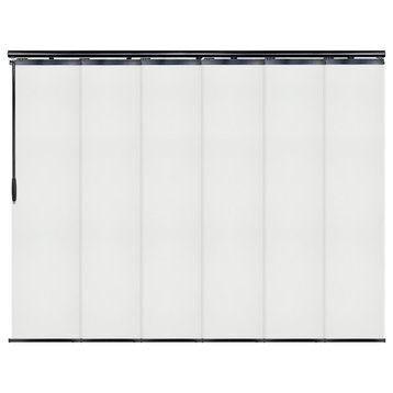 Danilo 6-Panel Track Extendable Vertical Blinds 98-130"W