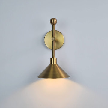 Luxury Brass Wall Lights & Alabaster Lighting Collection