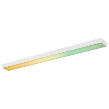 DALS Lighting Smart RGB+CCT Under Cabinet Linear Kit, 36"