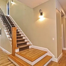 post & bannister stairway