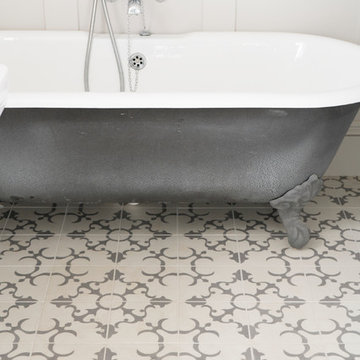 Cement/encaustic tiles - London, Wandsworth Home
