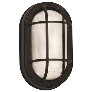 AFX Lighting Cape LED Outdoor Sconce, Black