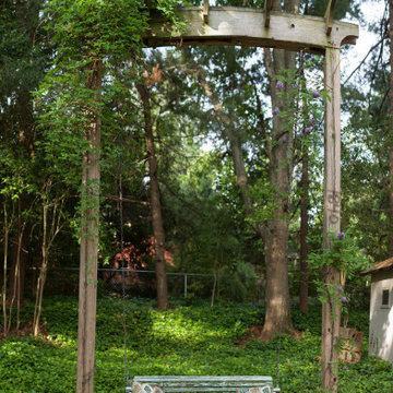 Custom Pergola for Bench Swing