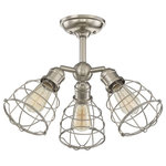 Savoy House - Savoy House 6-4136-3-13 Scout - Three Light Adjustable Semi-Flush Mount - This Savoy House Scout 3-light adjustable semi-fluScout Three Light Ad English Bronze *UL Approved: YES Energy Star Qualified: n/a ADA Certified: n/a  *Number of Lights: Lamp: 3-*Wattage:60w Incandescent bulb(s) *Bulb Included:No *Bulb Type:Incandescent *Finish Type:English Bronze