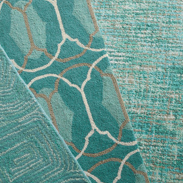 Company C Blue Rugs