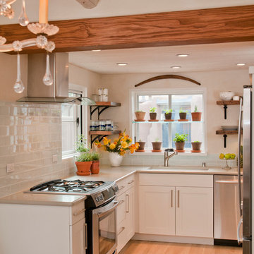 Southwestern Contemporary Cottage in Historic Santa Fe