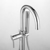 Athena Freestanding Tub Faucet With Handheld, Polished Chrome