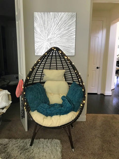 should i spray paint my egg chair
