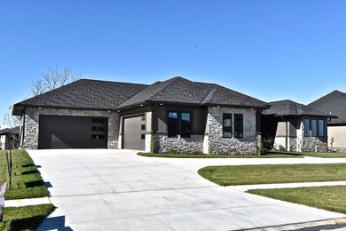 Modern exterior home idea in Other