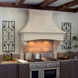 Bentwood Cast Stone Kitchen Range Hood - Range Hoods And Vents