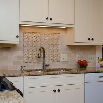 Warm, Light Filled, Cream and Cherry Kitchen