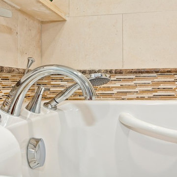 Universal Bath Remodel in San Diego Condo - CairnsCraft Design & Remodel