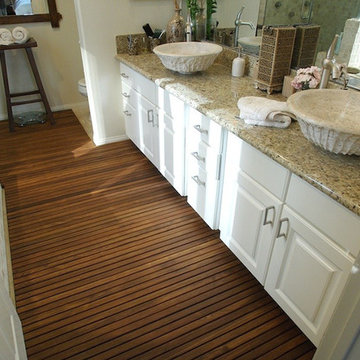 Shower Bathroom and Outdoor Teak wood Mats