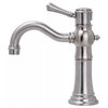 Miseno ML521 Santi-V 1 Hole Bathroom Faucet - - Brushed Nickel