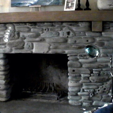 Point Loma, CA, Beach Rock Fire Place