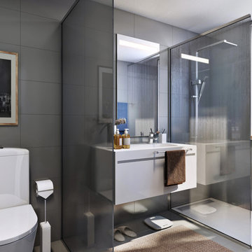 Bathroom 3d render for Oklahoma project