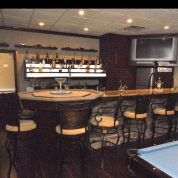 Man caves and hunting lodges