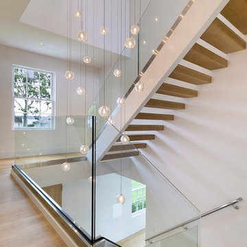 Straight Glass Handrails