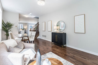 Living room - living room idea in Toronto