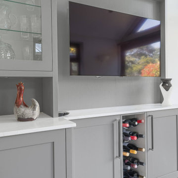 Grey Classic Kitchen & Dining Space