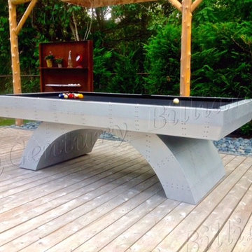 The Custom Outdoor Aviator Pool Table