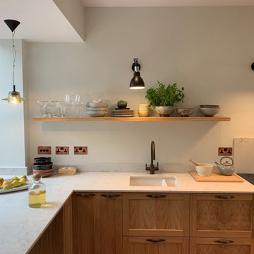Oak Floating Shelf