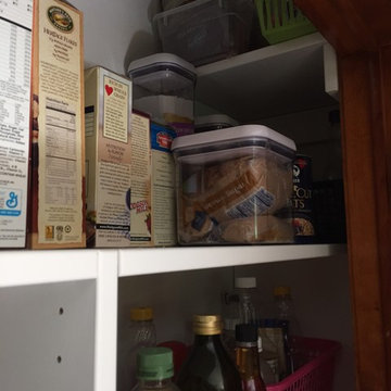 Adjustable Reach-In Pantry