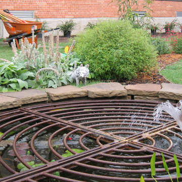 Safe pond for children