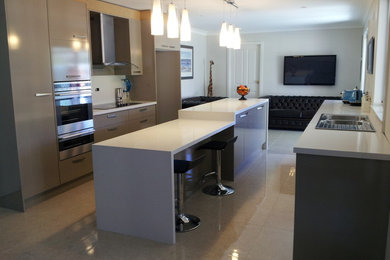 This is an example of a kitchen in Central Coast.