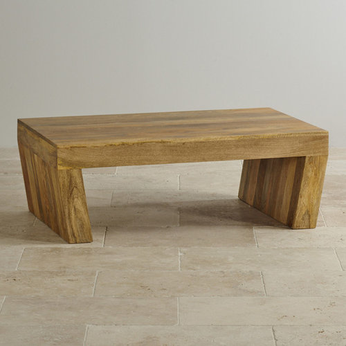 Oak Furniture Land Mango Coffee Table Baku Light Natural