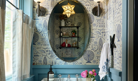 8 New Powder Rooms With Personality