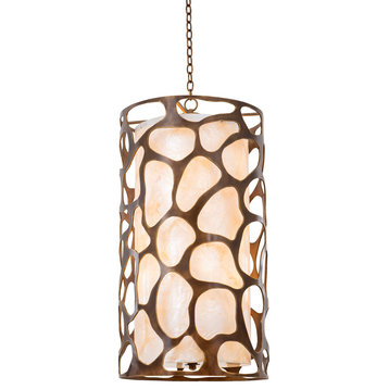 Gramercy 16x31in 6 Lt Transitional Large Pendants by Kalco
