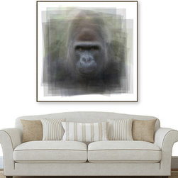Gorilla Portrait Artwork - Fine Art Prints