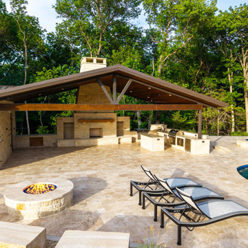 Pavilion & Fire Pit |  Weston Country Estate