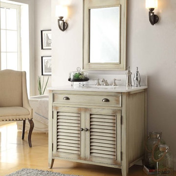 Antique Vintage Wood – Rustic Bathroom Vanities