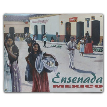 Ensenada Mexico Classic Metal Sign