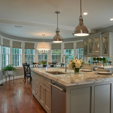Elegance and a modern twist in Needham Kitchen.
