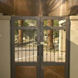 Courtyard & Pedestrain Gates - Home Fencing And Gates