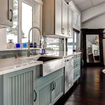 open concept kitchen