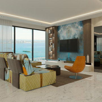 Miami Custom Design Modern TV Units