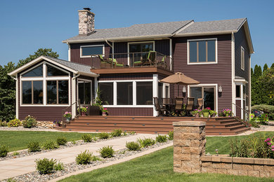 Contemporary exterior home idea in Other